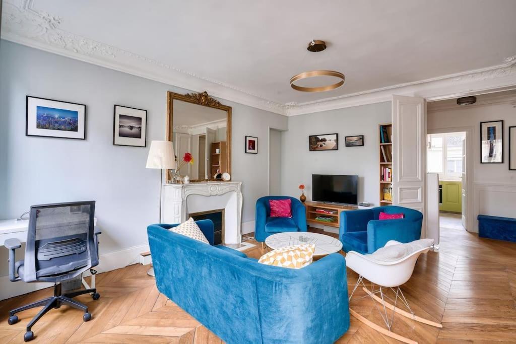 Superbe Appartement A 2 Min A Pied De La Station De Metro Paris Bagian luar foto